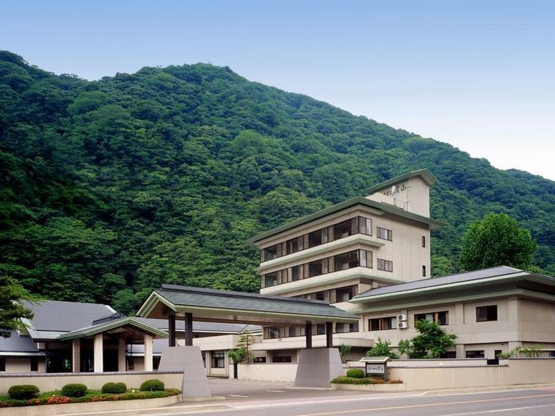 Ryokan Kinranso Hanayama Kōriyama Esterno foto